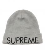 SUPREMEシュプリーム）の古着「capital beanie」｜グレー