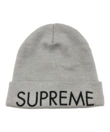 SUPREME（シュプリーム）の古着「capital beanie」｜グレー