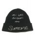 Supreme（シュプリーム）の古着「Gods Children Beanie」｜ブラック