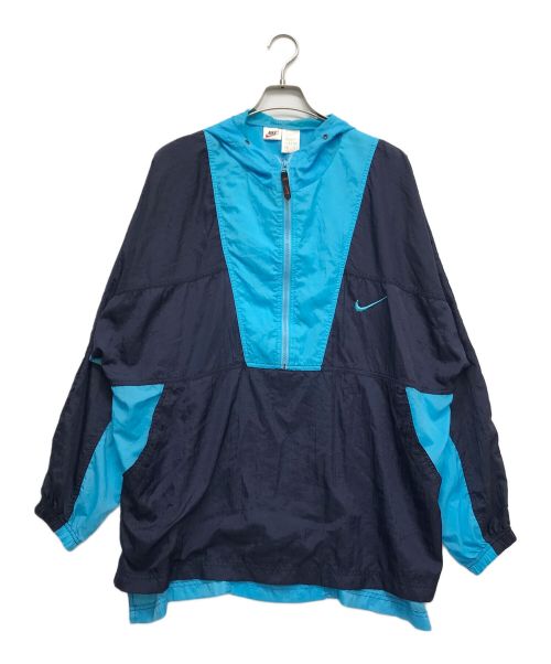 NIKE（ナイキ）NIKE (ナイキ) 90ｓアノラックパーカー ブルー サイズ:Mの古着・服飾アイテム