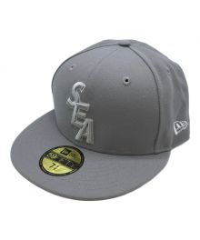 New Era×WIND AND SEA（ニューエラ×ウィンド アンド シー）の古着「コラボキャップ」｜グレー