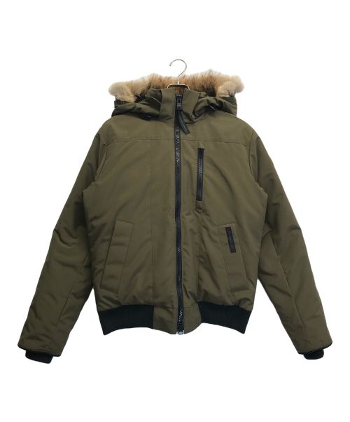 CANADA GOOSE（カナダグース）CANADA GOOSE (カナダグース) BEAMS (ビームス) 別注 Borden Bomber Jacket グリーン サイズ:Sの古着・服飾アイテム