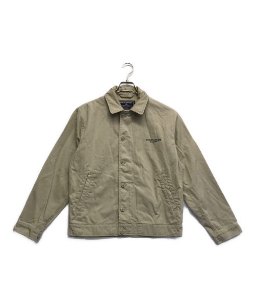 POLO SPORT（ポロスポーツ）POLO SPORT (ポロスポーツ) 90`sSPORTSMAN DECK JACKET ベージュ サイズ:Mの古着・服飾アイテム