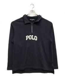 POLO SPORT（ポロスポーツ）の古着「ハーフジップスウェット」｜ネイビー