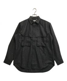 PACS（パックス）の古着「WOOL MARCIANO SHIRTS」｜グレー