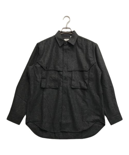 PACS（パックス）PACS (パックス) WOOL MARCIANO SHIRTS グレー サイズ:1の古着・服飾アイテム