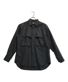 PACS（パックス）の古着「WOOL MARCIANO SHIRTS」｜グレー