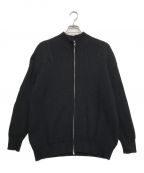 PACSパックス）の古着「ZIP UP CARDIGAN」｜ブラック