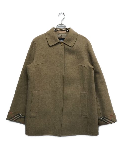 BURBERRY LONDON（バーバリーロンドン）BURBERRY LONDON (バーバリーロンドン) カシミヤ混コート ベージュ サイズ:11の古着・服飾アイテム