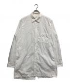 Yohji Yamamoto pour hommeヨウジヤマモト プールオム）の古着「Back Open Chain Stitch Sew Shirt」｜ホワイト