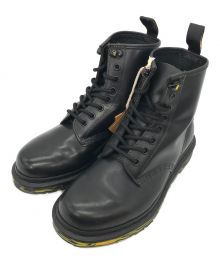 Dr.Martens（ドクターマーチン）の古着「1460 MARBLED SOLE SMOOTH LEATHER LACE UP BOOTS」｜ブラック