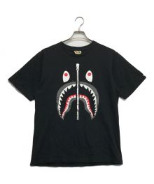 A BATHING APE（アベイシングエイプ）の古着「シャークTシャツ」｜ブラック