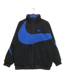 NIKE（ナイキ）の古着「SWOOSH FULL ZIP JACKET」｜ブルー×ブラック