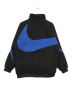 NIKE (ナイキ) SWOOSH FULL ZIP JACKET ブルー×ブラック サイズ:3XL：6000円