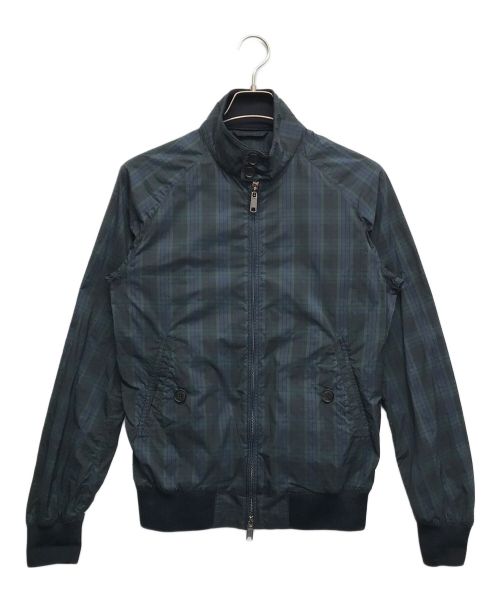 BARACUTA（バラクータ）BARACUTA (バラクータ) LIGHT G9ブラックウォッチ スイングトップ ブルゾン グリーン サイズ:38の古着・服飾アイテム