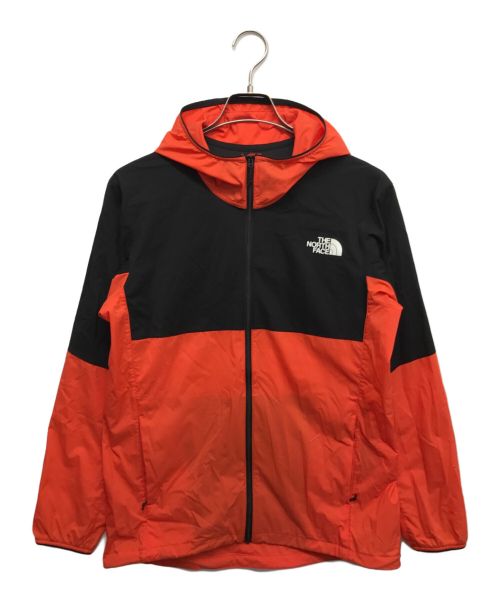 THE NORTH FACE（ザ ノース フェイス）THE NORTH FACE (ザ ノース フェイス) エニータイムウィンドフーディ レッド サイズ:Mの古着・服飾アイテム