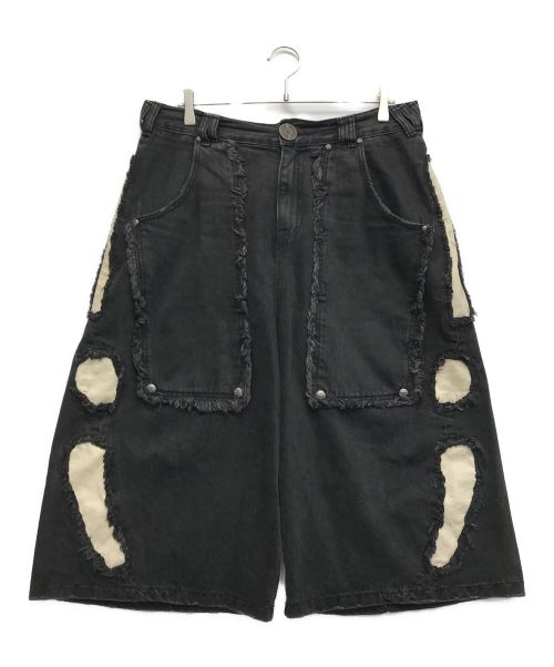 SKOOT（スクート）SKOOT (スクート) Underworld Jorts ブラック サイズ:XLの古着・服飾アイテム