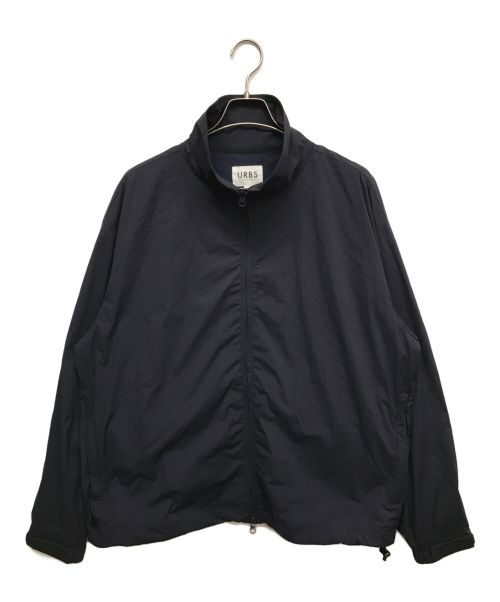 URBS（ユーアールビーエス）URBS (ユーアールビーエス) Nylon Jacket ネイビー サイズ:Lの古着・服飾アイテム