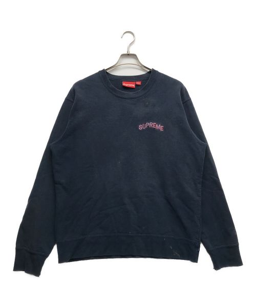 SUPREME（シュプリーム）SUPREME (シュプリーム) Step Arc Crewneck ネイビー サイズ:Lの古着・服飾アイテム