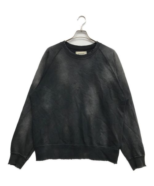 BEAMS（ビームス）BEAMS (ビームス) FADE SWEAT CREW ブラック サイズ:XLの古着・服飾アイテム