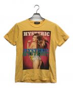 Hysteric Glamour×PLAY BOYヒステリックグラマー×プレイボーイ）の古着「プリントTシャツ」｜イエロー