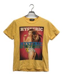 Hysteric Glamour×PLAY BOY（ヒステリックグラマー×プレイボーイ）の古着「プリントTシャツ」｜イエロー