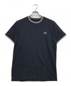 FRED PERRYフレッドペリー）の古着「Twin Tipped T-Shirt」｜ブラック