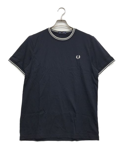 FRED PERRY（フレッドペリー）FRED PERRY (フレッドペリー) Twin Tipped T-Shirt ブラック サイズ:M 未使用品の古着・服飾アイテム