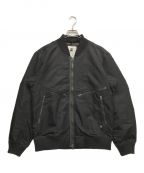 G-STAR RAWジースターロゥ）の古着「Flight Bomber Repair Jacket」｜ブラック