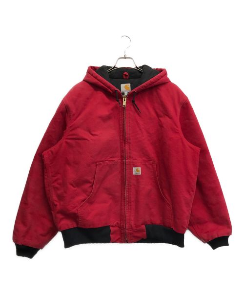 CarHartt（カーハート）CarHartt (カーハート) アクティブパーカー レッド サイズ:Lの古着・服飾アイテム