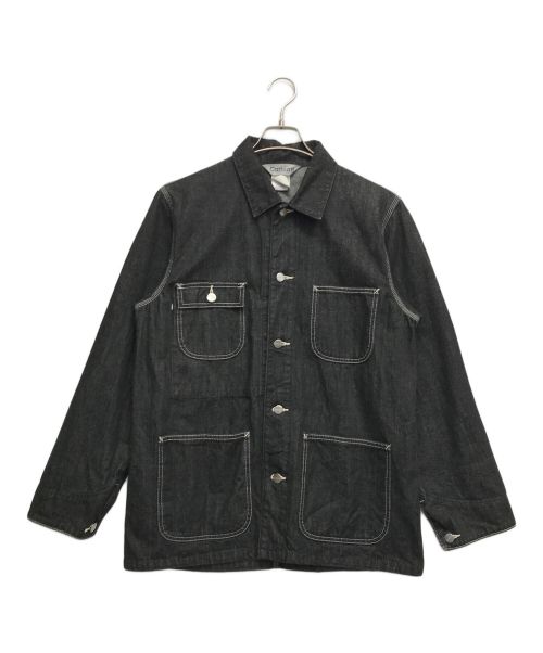 CarHartt（カーハート）CarHartt (カーハート) デニムカバーオール ブラック サイズ:Mの古着・服飾アイテム