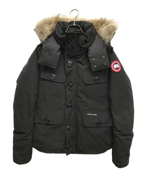 CANADA GOOSE（カナダグース）CANADA GOOSE (カナダグース) ラッセルパーカー ブラック サイズ:Mの古着・服飾アイテム