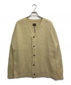 Needles×Foremosニードルズ×フォアモス）の古着「別注 MOHAIR CARDIGAN EXCLUSIVE モヘアカーディガン」｜ベージュ