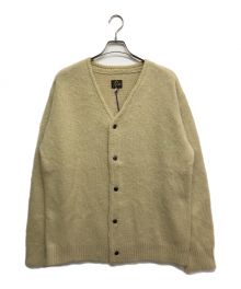 Needles×Foremos（ニードルズ×フォアモス）の古着「別注 MOHAIR CARDIGAN EXCLUSIVE モヘアカーディガン」｜ベージュ