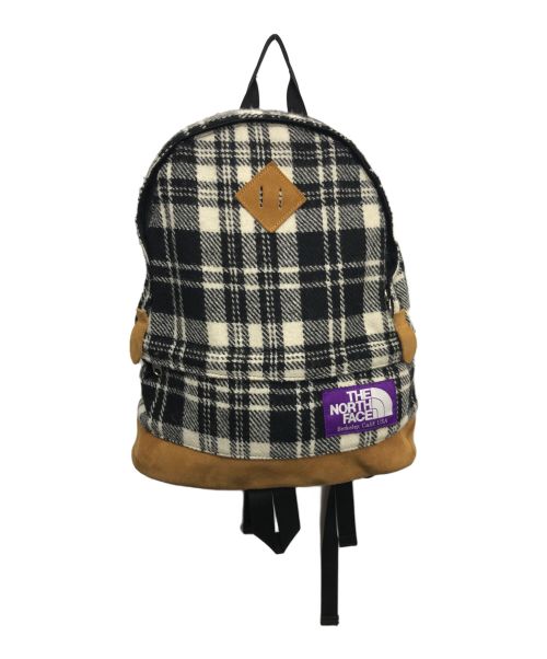 THE NORTHFACE PURPLELABEL（ザ・ノースフェイス パープルレーベル）THE NORTHFACE PURPLELABEL (ザ・ノースフェイス パープルレーベル) Harris Tweed (ハリスツイード) リュック グレーの古着・服飾アイテム