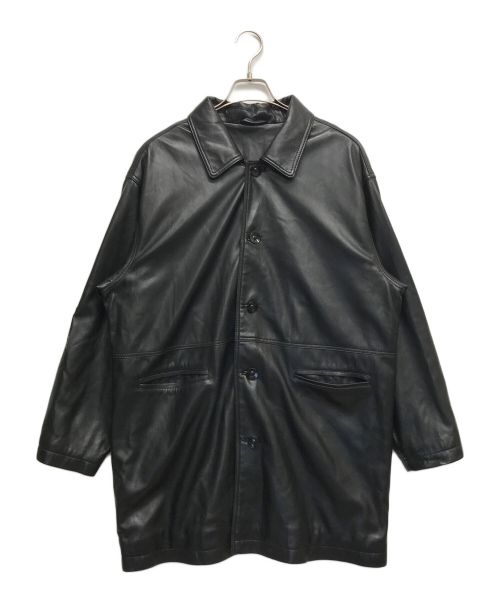 TODAYFUL（トゥデイフル）TODAYFUL (トゥデイフル) Ecoleather Over Jacket ブラック サイズ:36の古着・服飾アイテム