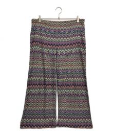 missoni（ミッソーニ）の古着「総柄パンツ」｜ピンク