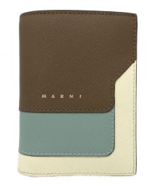 MARNI（マルニ）の古着「2つ折り財布」｜ブラウン