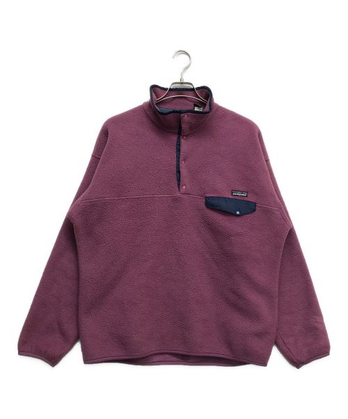 Patagonia（パタゴニア）Patagonia (パタゴニア) 90's スナップT フリースジャケット パープル サイズ:Lの古着・服飾アイテム