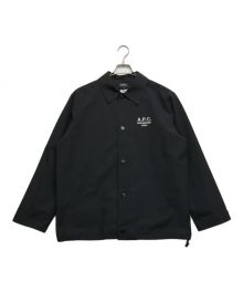 A.P.C.（アーペーセー）の古着「ナイロンコーチジャケット」｜ブラック