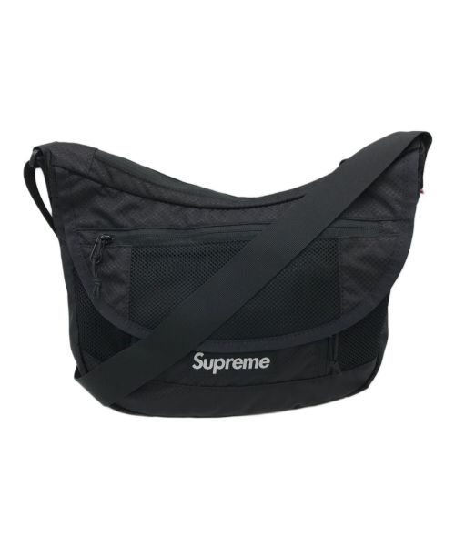 SUPREME（シュプリーム）Supreme (シュプリーム) Small Messenger Bag Black ブラックの古着・服飾アイテム