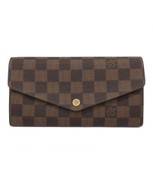 LOUIS VUITTON（ルイ ヴィトン）の古着「ポルトフォイユ・サラ」｜ブラウン