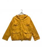 LYBRO×NIGEL CABOURNライブロ×ナイジェルケーボン）の古着「BRITISH ARMY SMOCK パーカー」｜イエロー