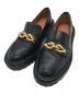 TORY BURCH（トリーバーチ）の古着「JESSA LUG SOLE LOAFER」｜ブラック