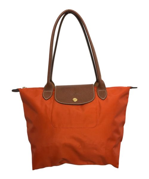 LONGCHAMP（ロンシャン）LONGCHAMP (ロンシャン) ハンドバッグ オレンジの古着・服飾アイテム