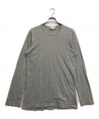 COMME des GARCONS SHIRTコムデギャルソンシャツ）の古着「LOGO PRINTED COTTON T-SHIRTS」｜グレー