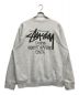 stussy (ステューシー) DOVER STREET MARKET (ドーバー ストリート マーケット) STOCK DSM GINZA CREW スウェット グレー サイズ:XL：16000円