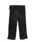 barbell object (バーベルオブジェクト) velveteen sack trouser ブラック サイズ:2：25000円