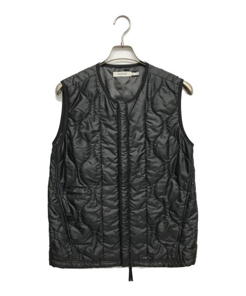 nonnative（ノンネイティブ）nonnative (ノンネイティブ) TOURIST PUFF VEST ブラック サイズ:2の古着・服飾アイテム