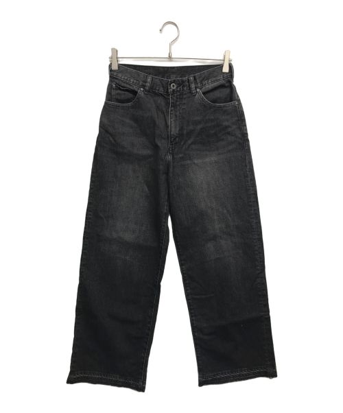 Spick and Span（スピックアンドスパン）Spick and Span (スピックアンドスパン) 1/2 LOOSE-STRAIGHT DENIM グレー サイズ:36の古着・服飾アイテム